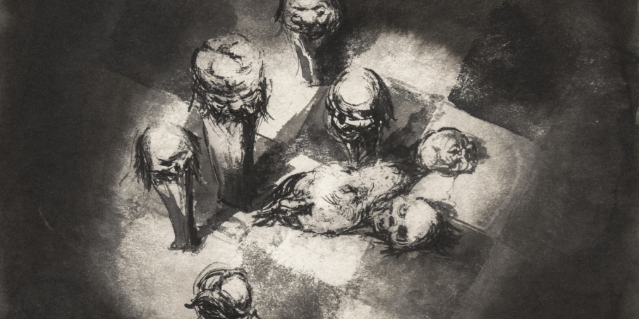 Ofer Josef - Encres. Tisseur d'ombres